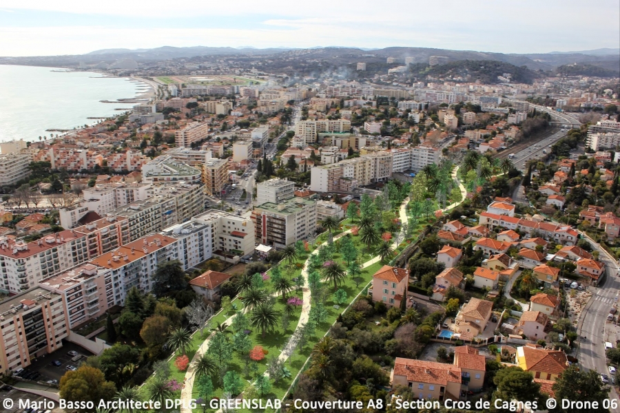 Une coulée verte pour couvrir l'A8 à Cagnes 