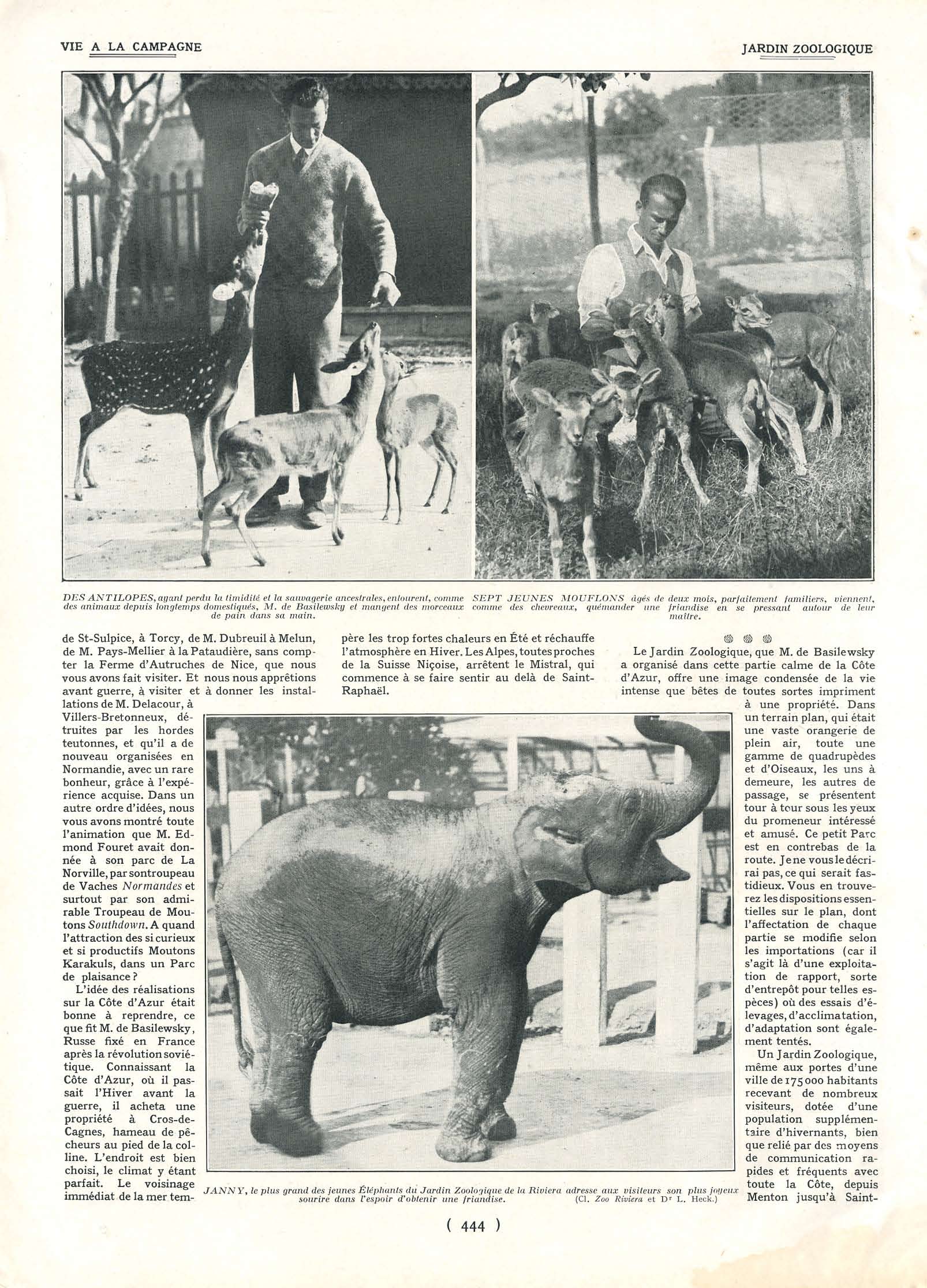 Jardin Zoologique de la Riviera Cagnes sur mer